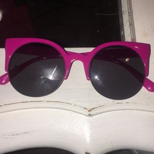 Pink sunglasses
